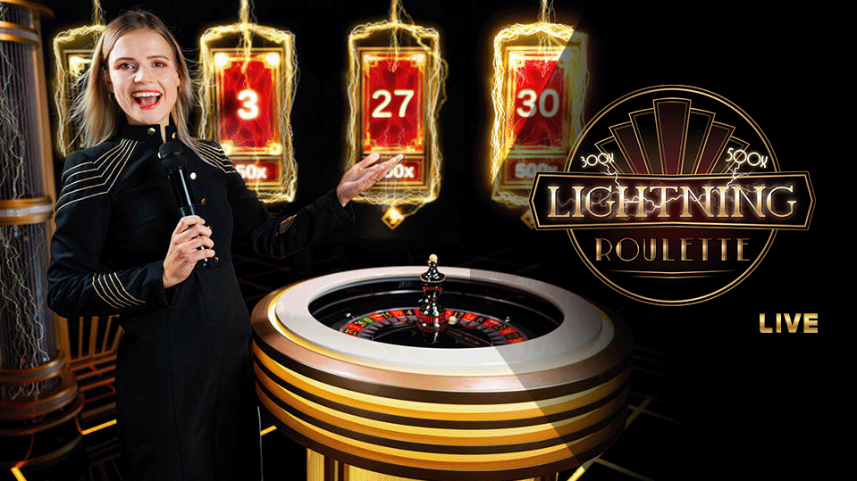 Lightning Roulette live casino game